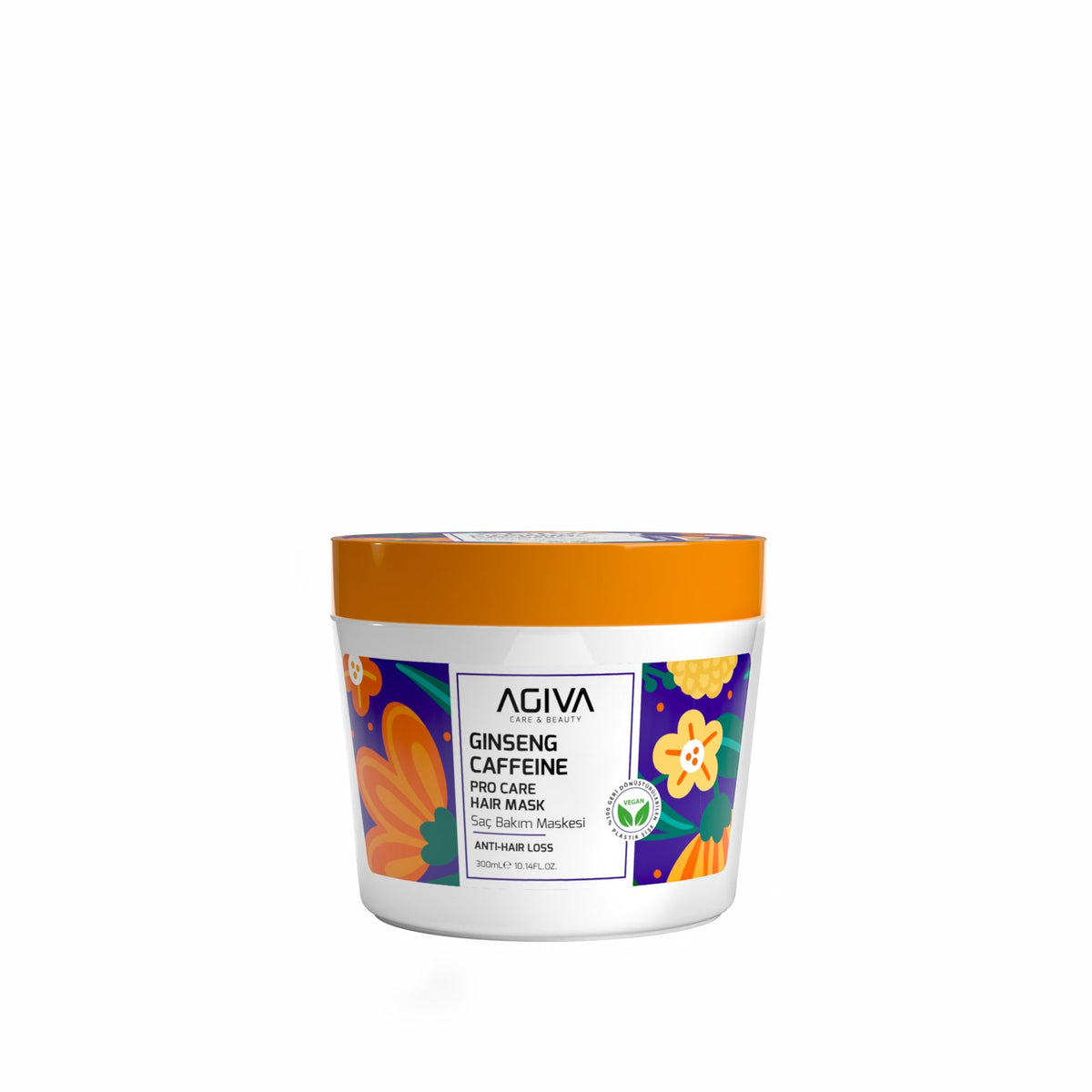 Agiva Caffeine Ginseng Pro Care Hair Mask 300ML by Agiva - Sustainable Living (View 2)