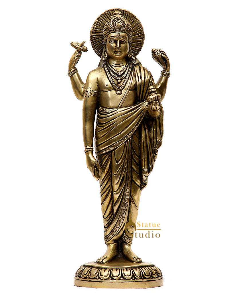 Dhanvantari - The Physician of Gods (Holding the Vase of Immortality) - Eco-friendly - Sama Homes