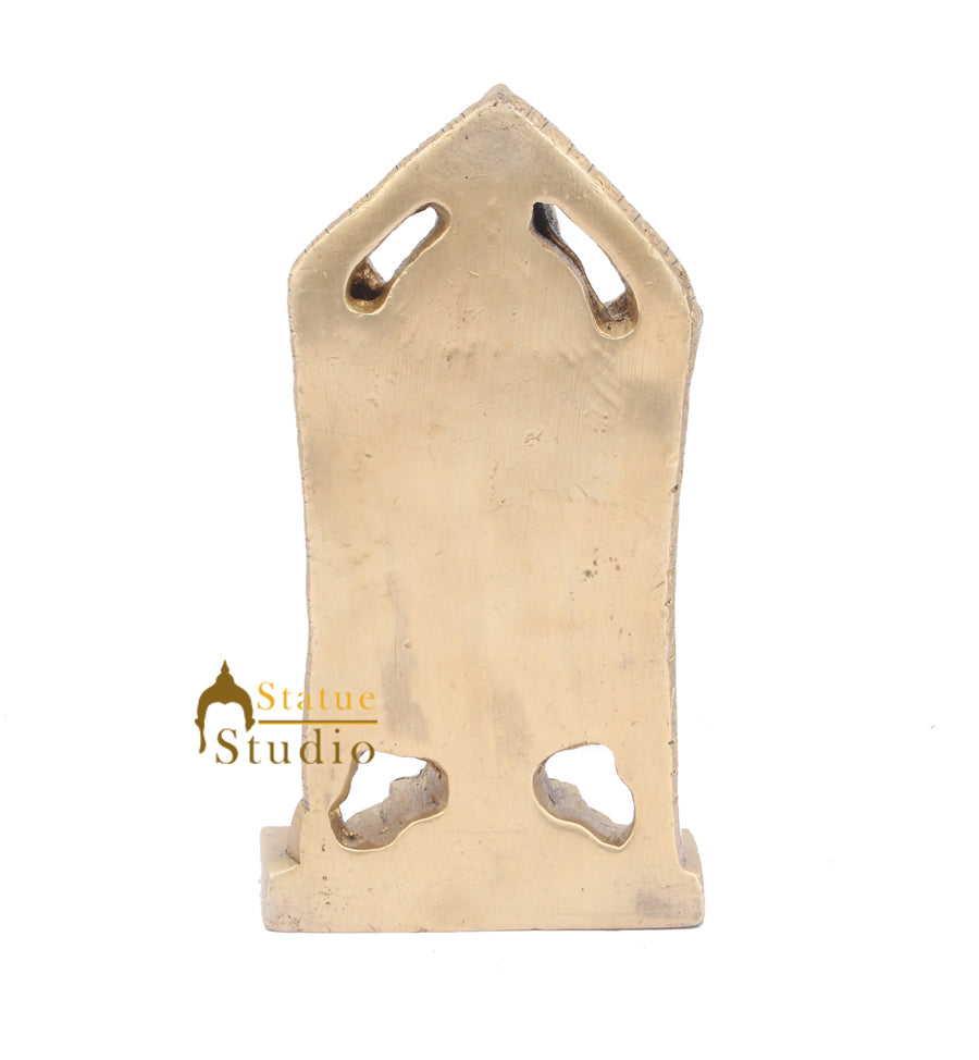 Brass Indian Deity Lord Tirupathi Balaji Idol For Sale 7 Inch - Image 5