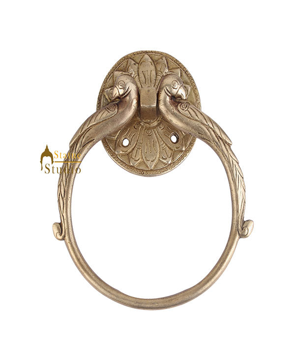 Brass Handicraft Home Decorative Bird Design Door Knocker 8" - Eco-friendly - Sama Homes