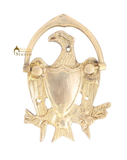 Brass Handicraft Home Decorative Eagle Bird Shaped Door Knocker 6" by vendor-unknown - Decor (View 3)