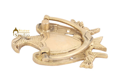Brass Handicraft Home Decorative Eagle Bird Shaped Door Knocker 6" by vendor-unknown - Decor (View 5)