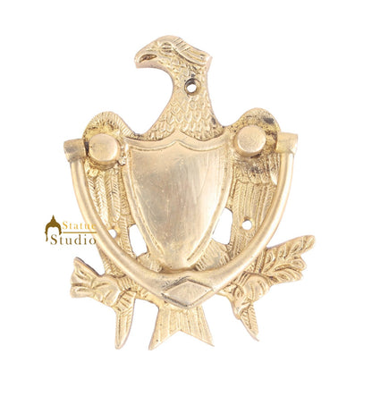 Brass Handicraft Home Decorative Eagle Bird Shaped Door Knocker 6" by vendor-unknown - Decor (View 2)