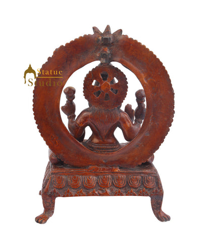 Indian Brass Handicraft Decorative Hindu Goddess Of Wealth Lakshmi Murti 18" by vendor-unknown - Hindu Gods (View 5)