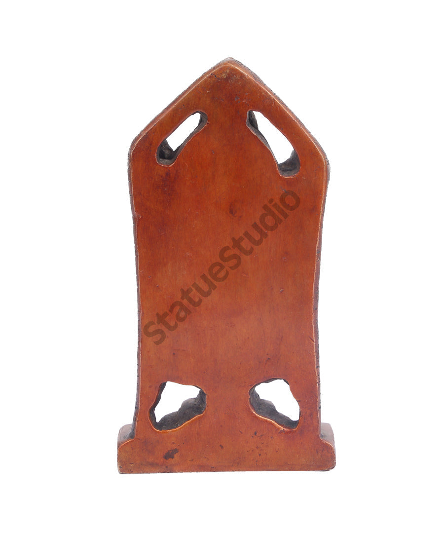 Brass Tirupati Balaji Idol Religious Decor For Sale 7 Inch