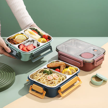 304 Stainless Steel Sealed Insulated Lunch Box – Image 3