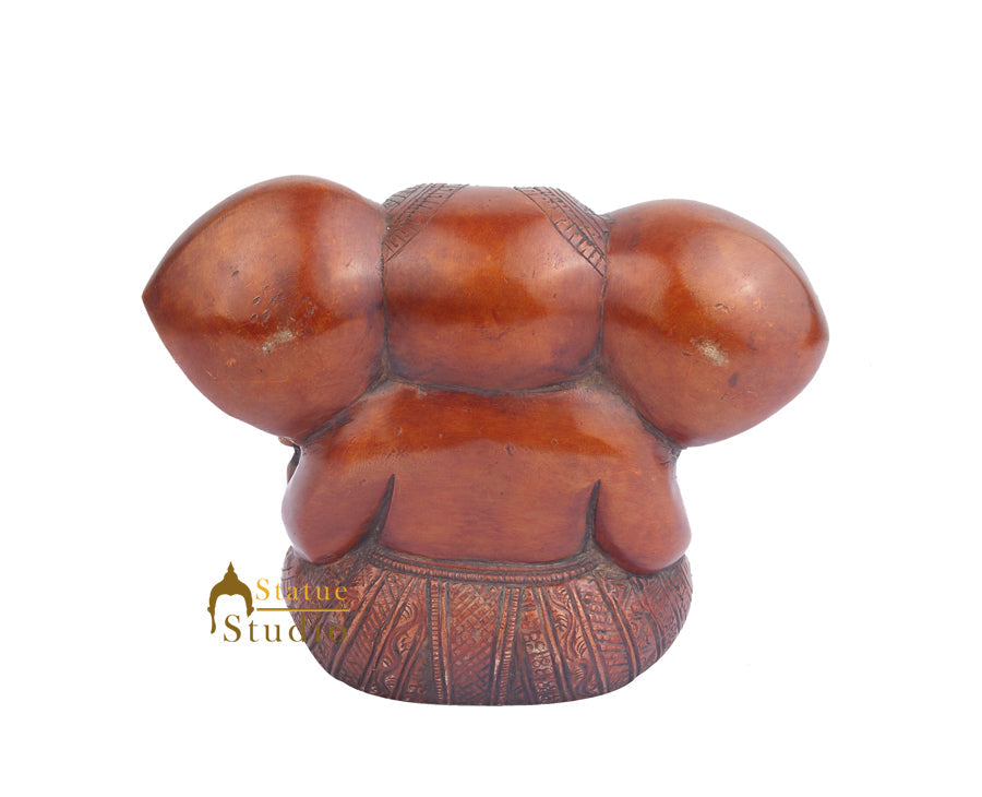 Lord Appu Ganesha With Big Ears Décor Statue 5" - Image 4
