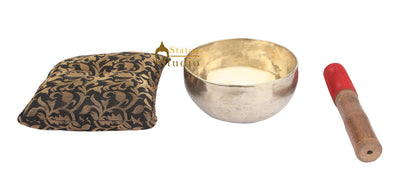 Tibetan Healing Buddhist Yoga Hand Hammered MEDITATION SINGING BOWL 5" by vendor-unknown - Singing Bowls (View 4)