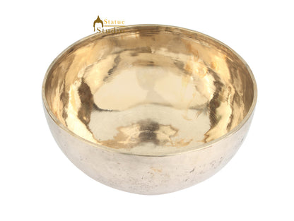 Tibetan Healing Buddhist Yoga Hand Hammered MEDITATION SINGING BOWL 11" by vendor-unknown - Singing Bowls