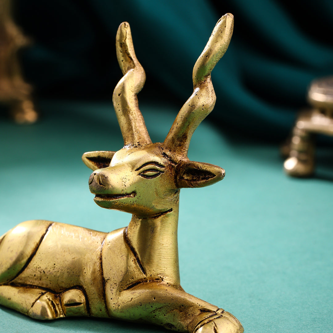 Brass Deer set (3.5 Inch) - Image 6
