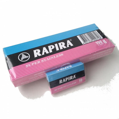 BLD-2739-10PK 100 Rapira Double Edge Safety Razor Blades Classic(10 Blades/ pack) by Rapira - Archived (View 2)
