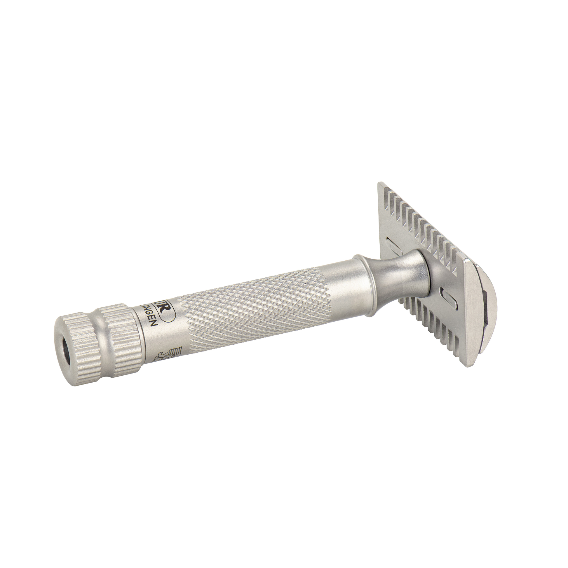 MERKUR Safety Razor 11 INOX In Satin Stainless Steel by Merkur - Safety Razor (View 3)