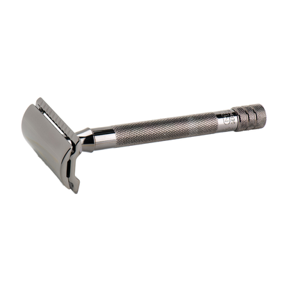 MERKUR Safety Razor 23C in Metallic Grey by Merkur - Safety Razor (View 3)