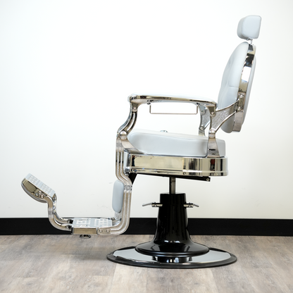 Santana Silver Barber Chair by Elite - Sustainable Living (View 4)
