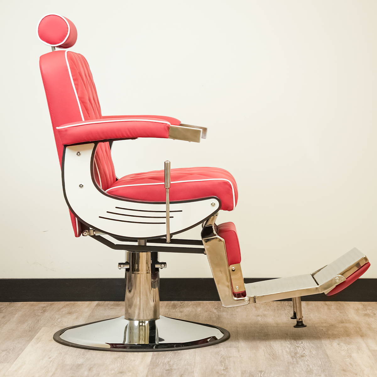 Bursa 2.0 Barber Chair - Red by Elite - Sustainable Living (View 3)