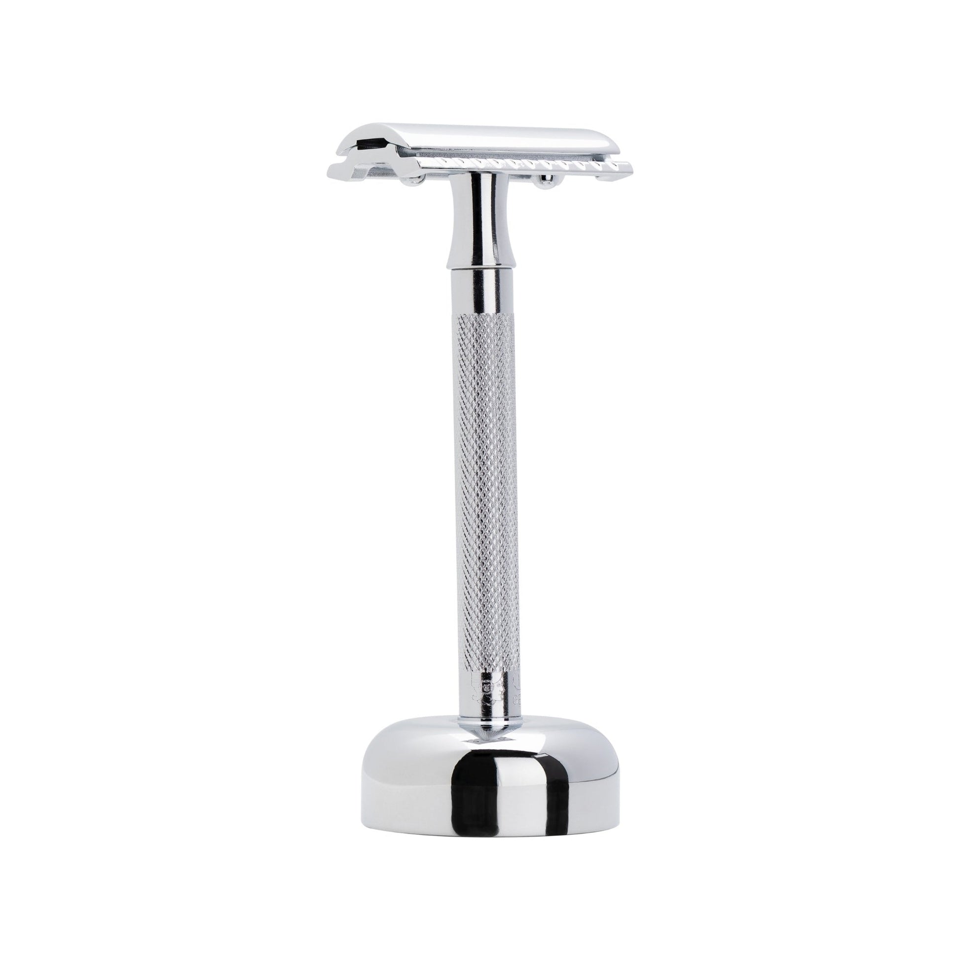 Merkur Razor Set 2-pieces ( Razor 23 001, and Stand 4005 001), Bright Chrome, MK-2381001 - Image 8