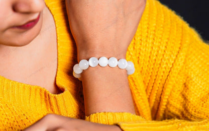 Original Selenite Bracelet with Certificate by SAMAHealing - Sustainable Living (View 3)