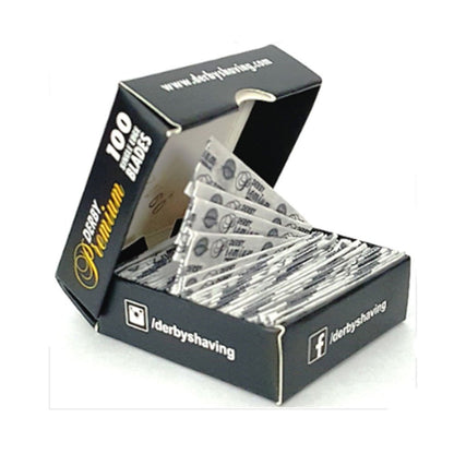 Derby Single Edge Premium Blades (1/2 Double Edge Saftey Razor Blade) 100pk by Derby - Razor Blades (View 4)
