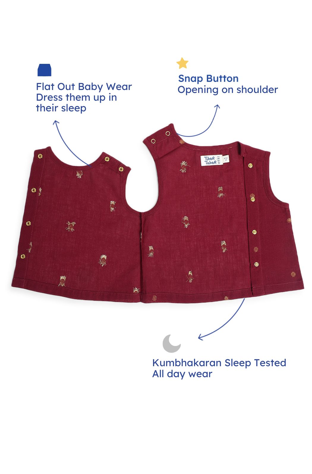 Zari Polka Jhabla Set - Image 4