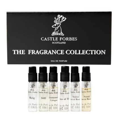 Luxury Fragrance Collection, Discovery Box, Pack of 6 fragrances by Castle Forbes - Colognes