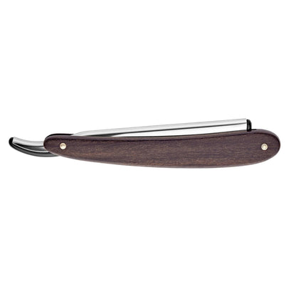 Dovo Shavette, Stainless Steel with Ebony Wood Handle & Lazer Silver Inlay by Dovo - Straight Razor (View 7)
