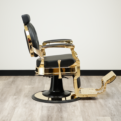 Luxor Barber Chair Gold by LEVANT BARBER EQUIPMENT - Sustainable Living (View 3)