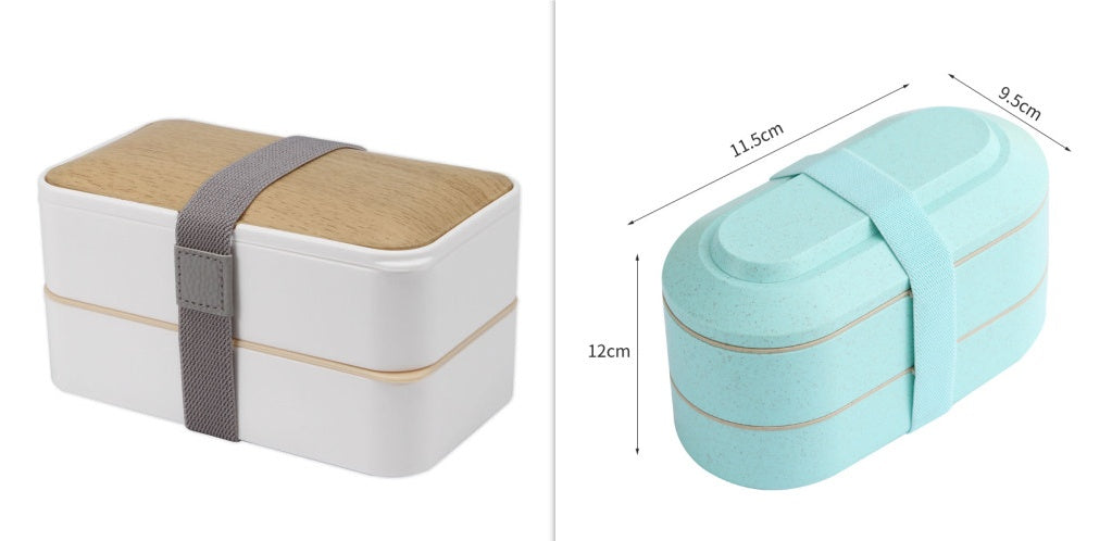 Double-Layer Insulated Lunch Box Lunch Box Student Lunch Box – Image 11