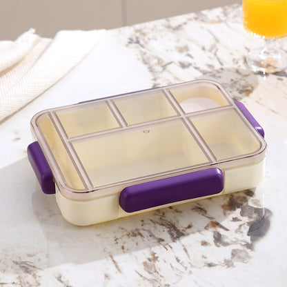Student Lunch Box Salad Portable Lunch Box Microwave Oven – Image 9