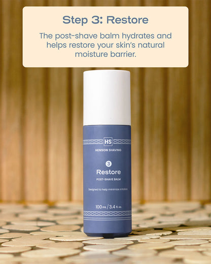 Henson Shaving 3-Step Skin Routine Bundle (Prep, Shave, Post) by Henson Shaving - Skincare Bundle (View 4)