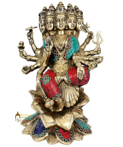 Multiple faces Goddess by vendor-unknown - Hindu Gods
