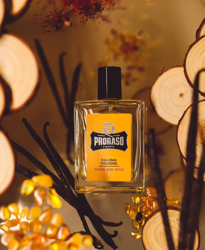 Proraso Cologne Natural Spray Wood and Spice 100ML by Proraso - Sustainable Living (View 3)