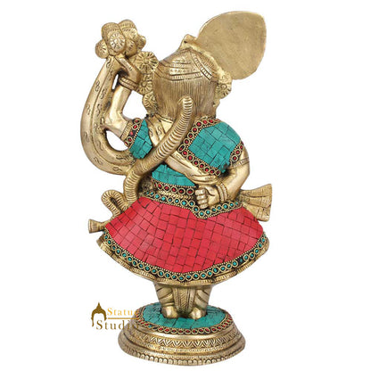 Rare Hindu God Krishna Shrinath Fine Inlay Idol Décor Gift Statue Showpiece 12" by vendor-unknown - Hindu Gods (View 4)