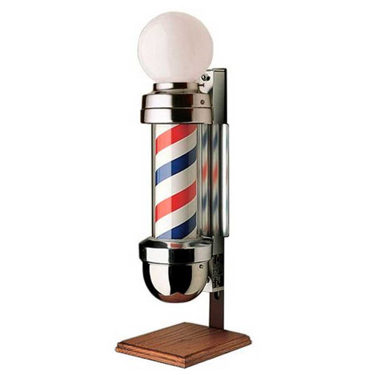 Marvy Model 410 Two Light Barber Pole On Stand