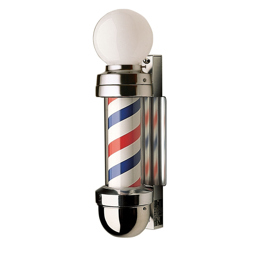 Marvy Model 410 Two Light Barber Pole  Wall Mount by WILLIAM MARVY COMPANY - Sustainable Living