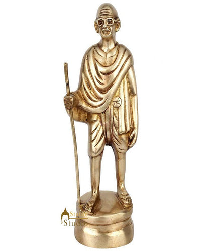 India Father Of Nation Rashtrapita Shri Mahatma Gandhi Statue Sculpture 12" by vendor-unknown - Decor