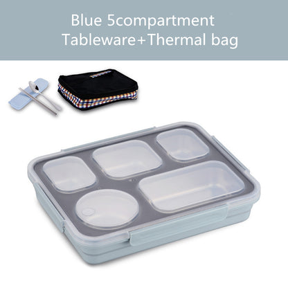 304 Stainless Steel Insulated lunch Box Student Lunch Box With Lid – Image 19