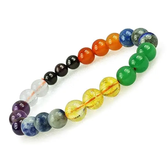 Tiger Eye 7 Chakra Bracelet - Eco-friendly - Sama Homes