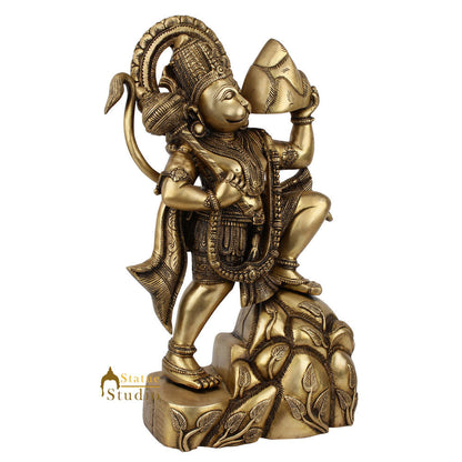 Indian Hindu Lord Bajrang Bali Hanuman Ji Murti Décor Gift Statue Idol 1.5 Feet by vendor-unknown - Hindu Gods (View 4)
