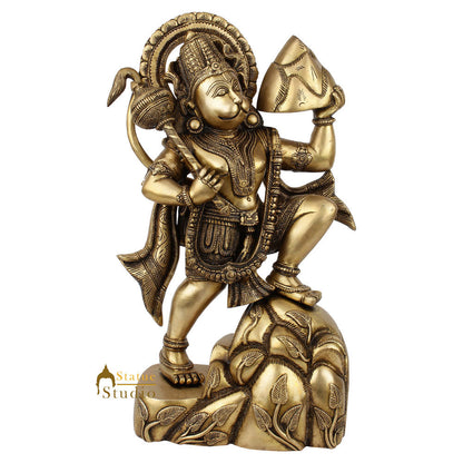 Indian Hindu Lord Bajrang Bali Hanuman Ji Murti Décor Gift Statue Idol 1.5 Feet by vendor-unknown - Hindu Gods (View 3)