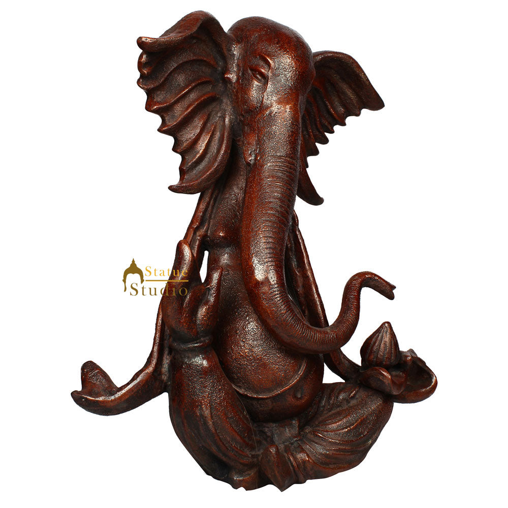 Large Exclusive Modern Ganpati Décor Ganesha Idol Murti Lucky Statue 2.5 Feet