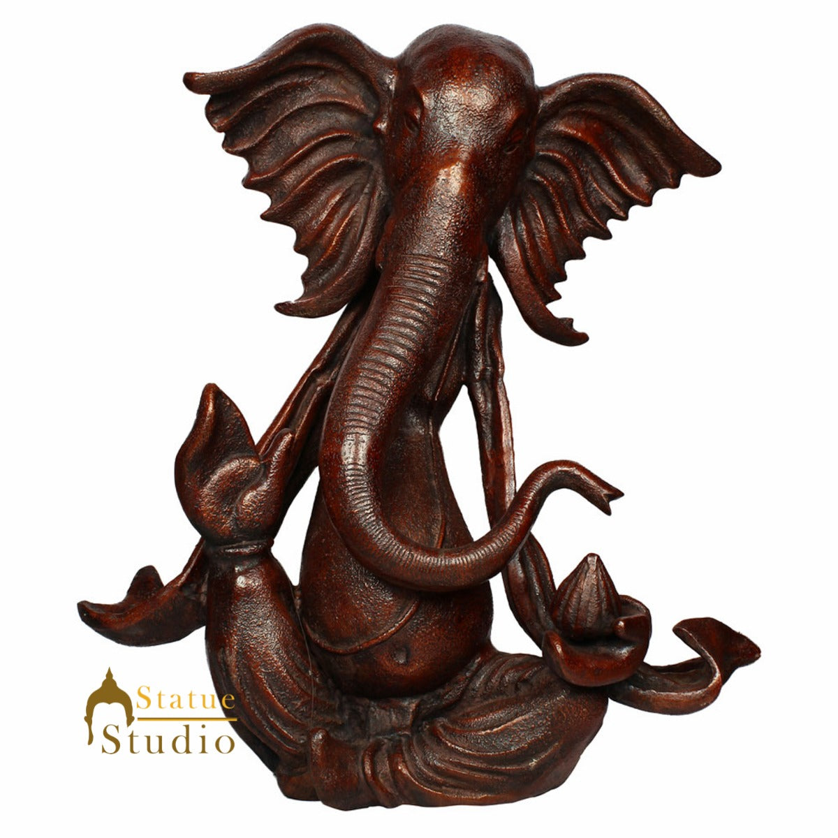 Large Exclusive Modern Ganpati Décor Ganesha Idol Murti Lucky Statue 2.5 Feet - Image 2