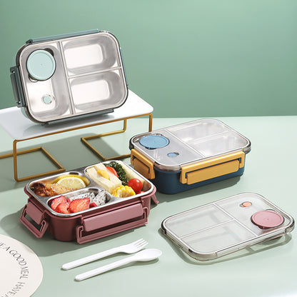 304 Stainless Steel Sealed Insulated Lunch Box – Image 2