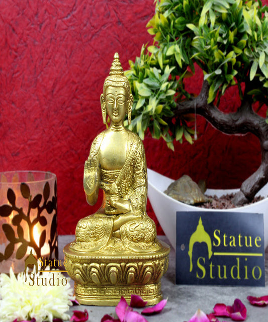 Small Blessing Mini Buddha Corporate Wedding Return Gift Statue Décor Idol 7"