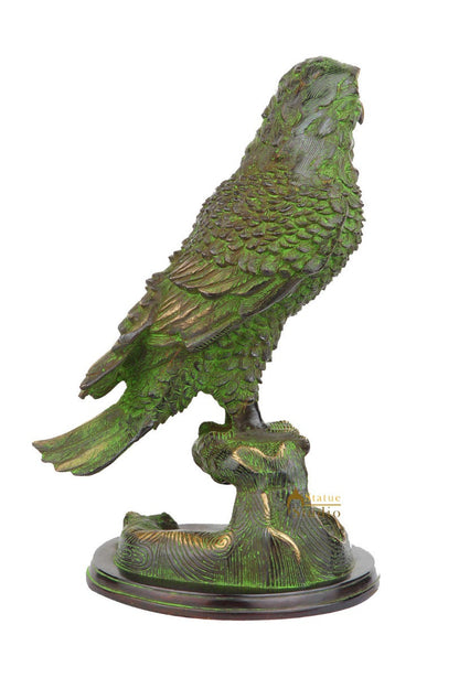 Indian Brass Antique Home Table Décor Bird Eagle Showpiece Sculpture 16" by vendor-unknown - Decor (View 4)