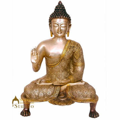 Indian Chinese Buddhist God Buddha Home Décor Statue Gift Idol For Sale 20" by vendor-unknown - Buddha (View 2)