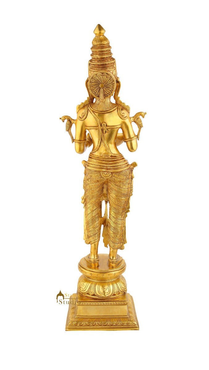 Large Size Religious Spiritual Décor Deep Lady DeepLakshmi Idol Statue 2.5 Feet - Image 4