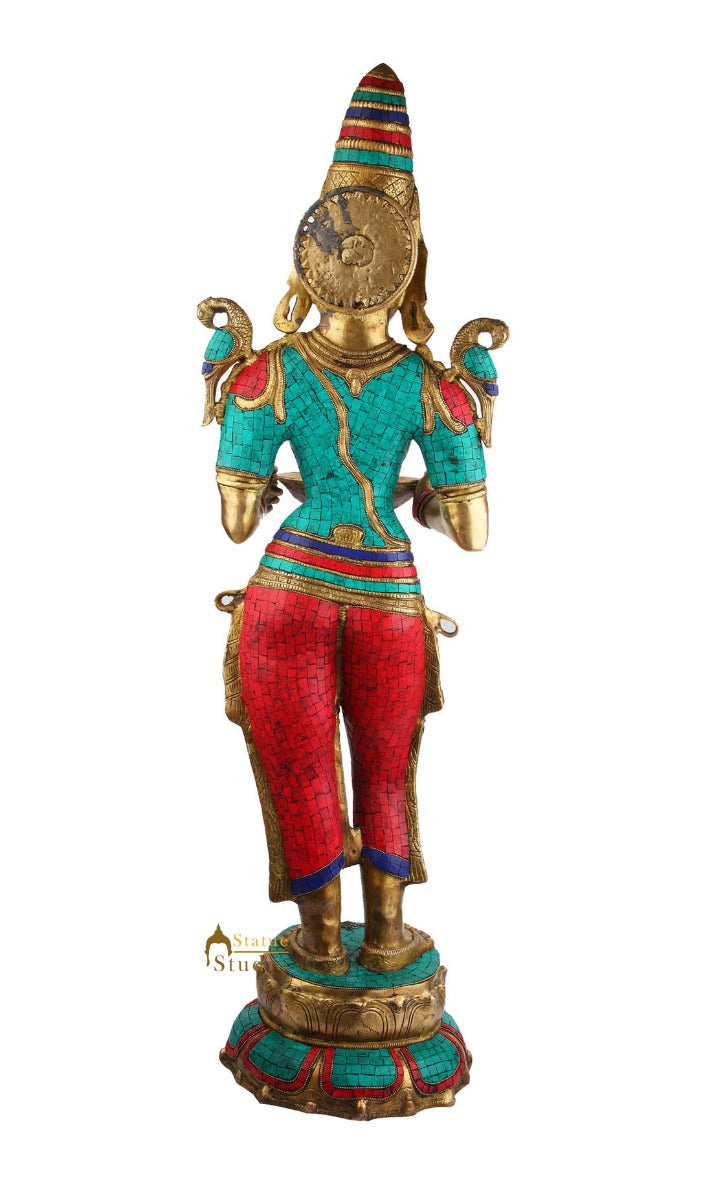 Large Size Religious Spiritual Décor Deep Lady DeepLakshmi Idol Statue 3.5 Feet - Image 4