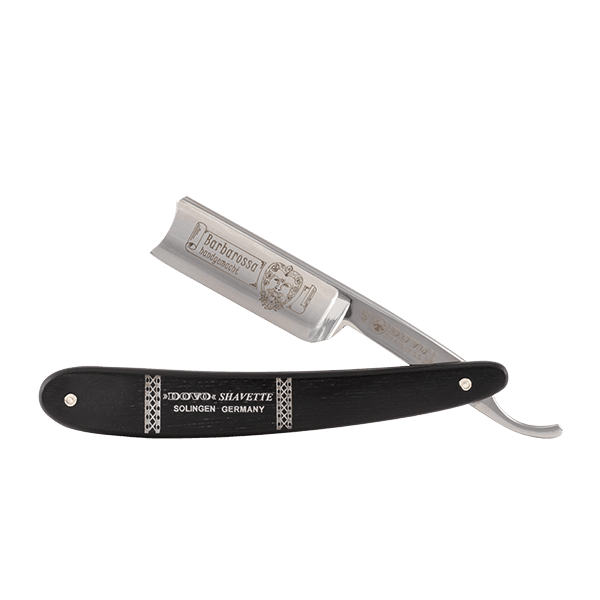 Dovo Straight Razor, Ebony Barbarossa, 5/8" by Dovo - Straight Razor (View 2)