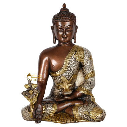 Indian Medicine Sakyamuni Buddha Corporate Gift Idol Décor Statue Figurine 8" by vendor-unknown - Buddha (View 2)