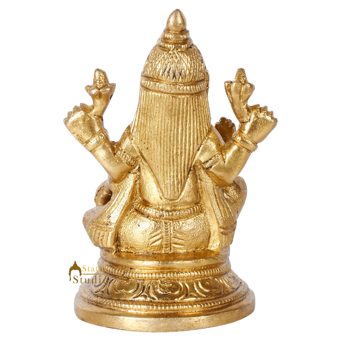 Indian Goddess Lakshmi Laxmi Statue Décor Showpiece Religious Statue 4"